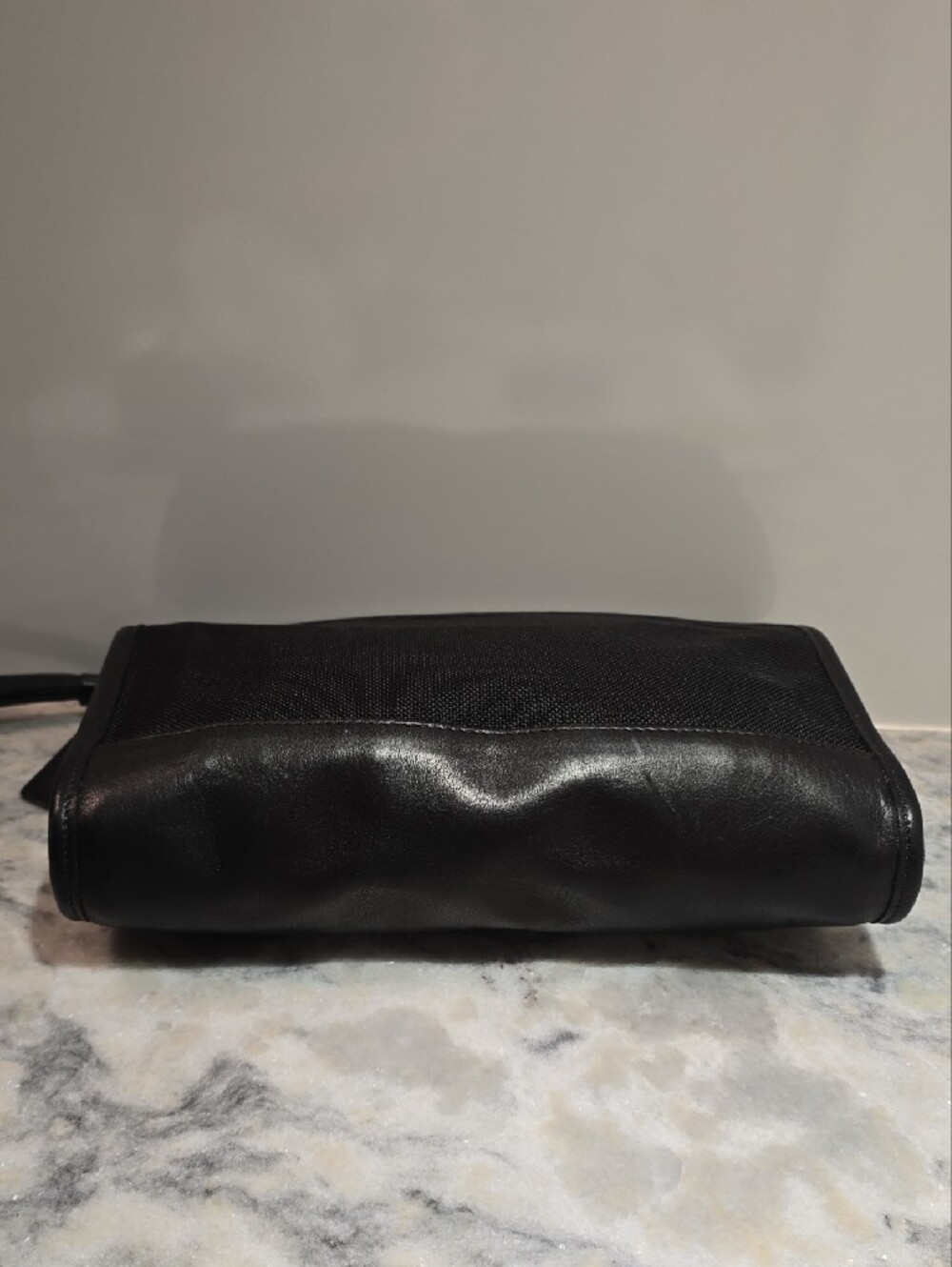 Coach Black Canvas And Leather Wristlet - Picture 5 of 16